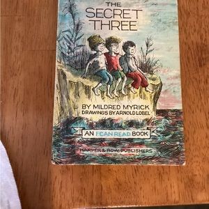 Child’s Vintage, I can read book, 1963. The Secret Three, excellent condition